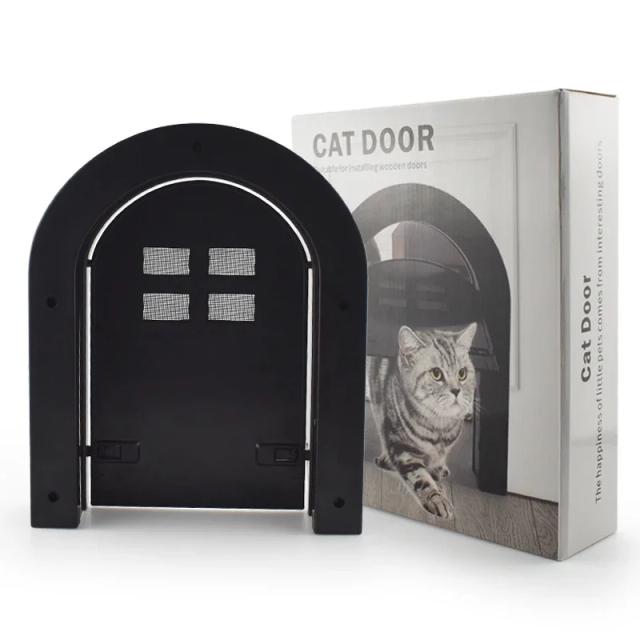 Porta Magnética com Flap para Janela - Tela Plástica para Entrada Livre de Gatos e Cães, Ideal para Ambientes Internos e Externos
