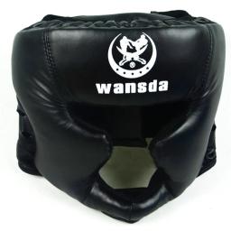 Capacete protetor fechado para lutar e lutar, Head Guard, Freestyle Fighting, Boxing Training, alta qualidade - Image 1
