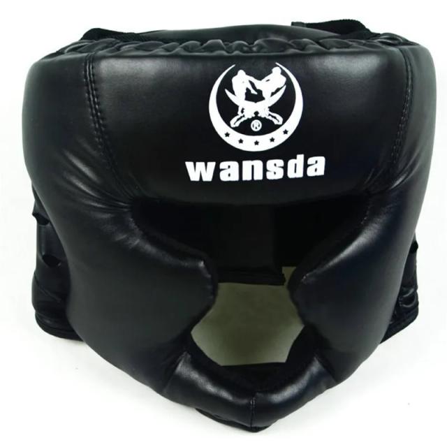 Capacete Protetor Fechado de Alta Qualidade para Lutas, Treinamento de Boxe e Freestyle Fighting