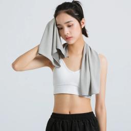 Toalha de secagem rápida Microfiber Sports, Toalha absorvente de suor, Gym Towel for Running, Yoga, Golf, Ciclismo, Ultraleve, 30x100cm - Image 3