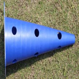 Barril de bandeira esportiva e de entretenimento, 30-52cm, obstáculo pequeno, ajustável, durável, cones de marca, futebol, agilidade, treinamento, esporte com furo - Image 6