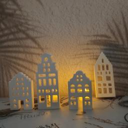 Molde de silicone DIY para decoração doméstica, casas artesanais, moldes de fundição de gesso, artesanato de resina concreta, ferramentas para presentes, novo - Image 1