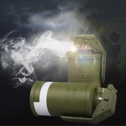 Electric Smoke Grenade Toys para crianças, esportes ao ar livre, modelo de música, Stage Performance Props, CS Games, VG88, Gift - Image 1
