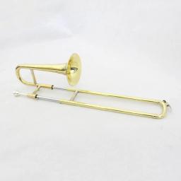 Instrumentos de latão de alta qualidade, instrumento trombone profissional chinês, laca dourada, trombone soprano - Image 4