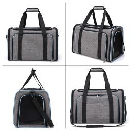 Portátil Pet Carrier Bag, Expansível, Dobrável, Respirável, Transporte, Pet Supplies, Viagem, Cães, Gatos - Image 5