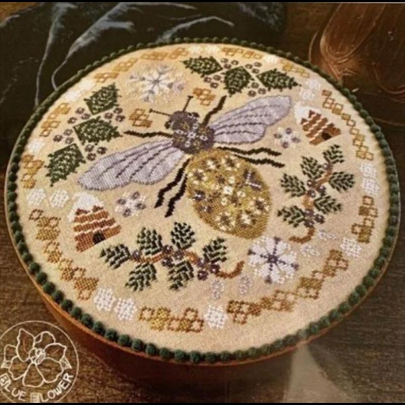 Kit Bordado Ponto Cruz, Conjuntos De Pinturas Ponto Cruz, Artes De Agulha e Artesanato Kit Completo, Hobby 14CT 18CT, 7267 - Image 1