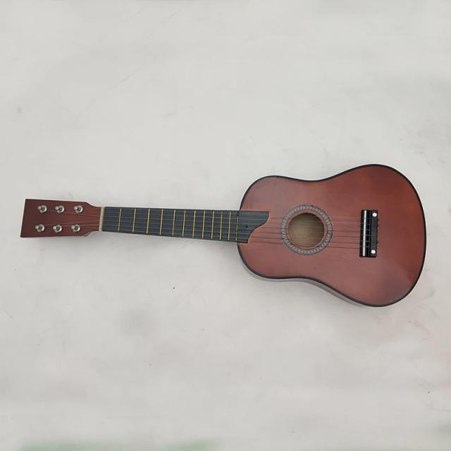 Guitarra Acústica Basswood com Cordas Pick e Mini Ukulele - Acessórios e Presentes Musicais de 6 Cordas, 25"