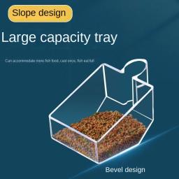 Alimentador de peixes acrílico transparente, tubo de alimentação anti-mordida, adequado para variedade de tanques de peixes, Aquarium Design - Image 4