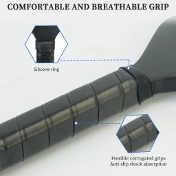 KOFULL-Pickleball Raquete, Prática Hot Press, Thermocompression Carbon Fiber Paddle, personalizado - Image 3