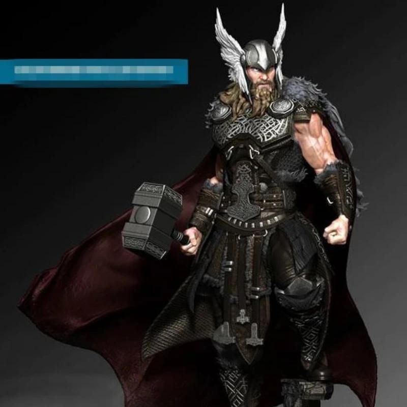 Figura de resina em escala de 108 mm estilo viking Thor desmontado e sem pintura kit modelo une estatueta colecionar brinquedos - Image 1