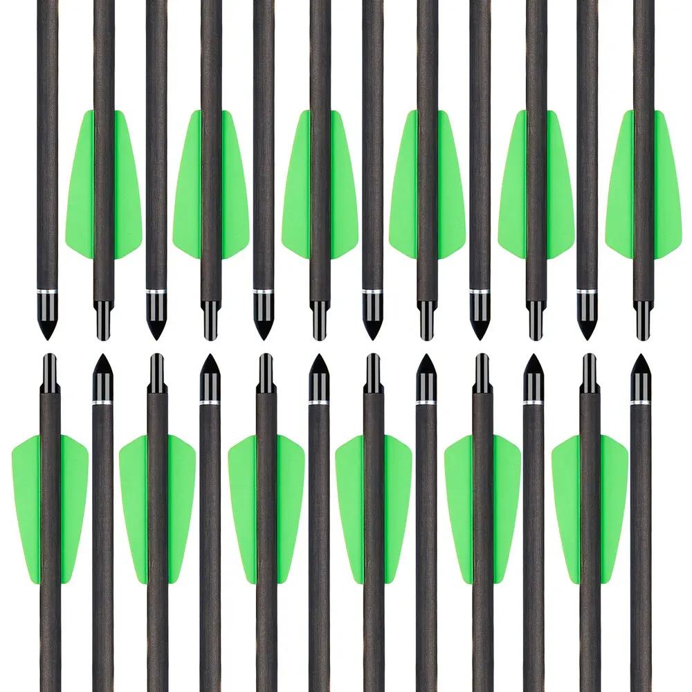 Besta de Carbono Puro para Flecha Curta, Adequado para Todos os Tipos de Flecha Curta, Pena de Laranja, Sp350 Diâmetro Interno, 2 pol, 15in, 6.2mm - Image 1