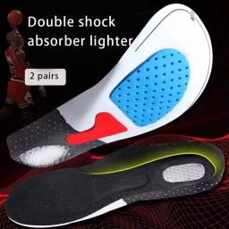 Palmilha esportiva de silicone para homens e mulheres, suporte do arco, palmilha em gel - Image 6