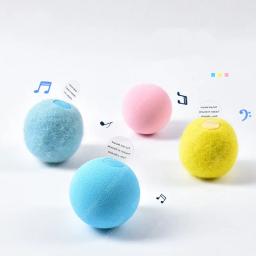 Youpin xiaomi inteligente gato bola brinquedos interativos catnip animais de estimação jogando bola gatos treinamento brinquedo animais de estimação squeaky suprimentos produtos brinquedo gatos - Image 3