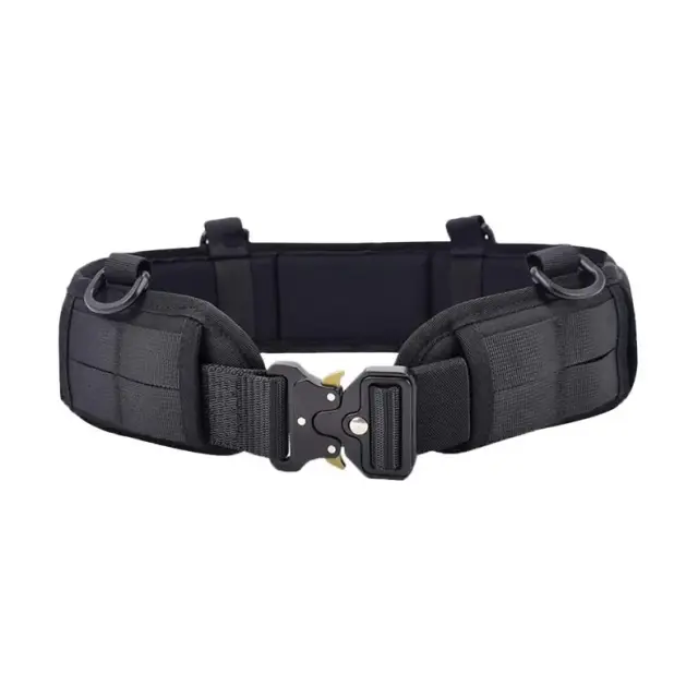Cinto Tático de Batalha para Homens com Bolso para Celular e Ferramentas para Caça e Tiro
