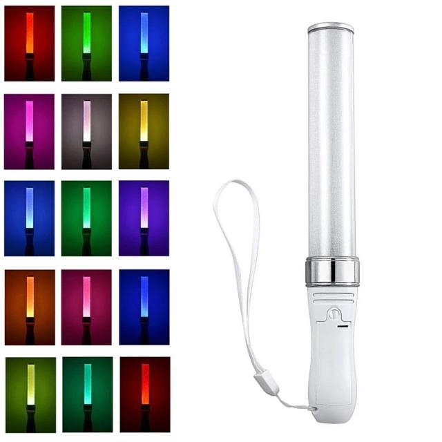 LED Light Sticks Switcháveis em 15 Cores para Festas, Concertos e Celebrações de Casamentos