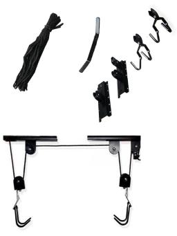 Parede Superior Suspensão Rack, Universal Telhado De Montagem, Gancho De Telhado De Bicicleta, Mountain Bike Cabide, Teto De Montagem, 1Pc - Image 4