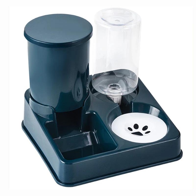 Alimentador automático para animais de estimação com grande capacidade, Dispensador de água para cães pequenos e gatos, Armazenamento de alimentos - Image 1