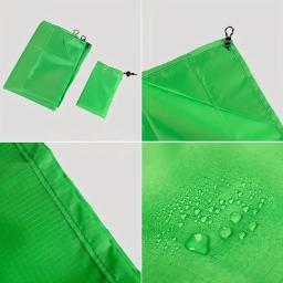 Cobertor de piquenique de bolso ao ar livre à prova de areia impermeável leve lona de acampamento portátil secagem rápida compacto caminhadas travling praia esteira - Image 5
