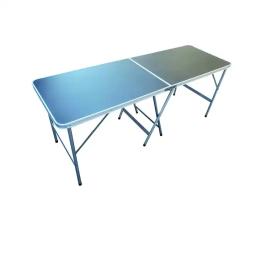 Mesa de jogo personalizada com luzes LED, mesa dobrável ping pong, mesa de cerveja, 8 em - Image 6