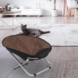 Cama dobrável elevada do animal de estimação, rede do gato, ninho do sono, altura ajustável, confortável, mobília portátil, suporte do metal, berço dobrado - Image 3