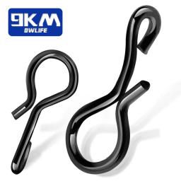 Fast Fly Pesca Snap Hook, Conector Lure, Anéis Tippet, Fly Acessórios para Moscas, Truta, Fácil, 50-200Pcs - Image 1