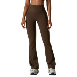 Cintura alta Yoga Bell-Bottoms para Mulheres, apertado, arranhar bunda levantamento, dança calças justas, calças desportivas, correndo Leggings, respirável Fitness Leggings - Image 4