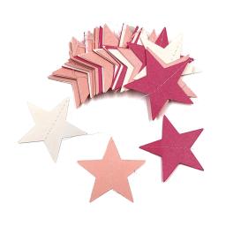 Banners De Corda De Guirlanda De Papel Para Festa, Banner De Casamento, Decoração De Parede De Casa, Favores Do Chuveiro Do Bebê, Estrela, 4m - Image 6