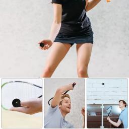 Single Dot Rubber Squash Bolas Raquete Elástica Alta, Bolas de Squash de Longa Duração, para Iniciantes Treinamento de Competição - Image 6