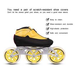 Sapatos de patinação para crianças e adultos, velocidade de patinação no gelo figura, patins, anti-sujo, anti-risco, sapatos de proteção, novo - Image 4