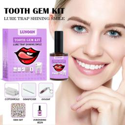 Kit De Jóias De Dente Com Gemas E Firme Leve, Pedra Preciosa, Ornamentos De Dentes DIY, Luz Clara, Confiável, Ornamentos - Image 3