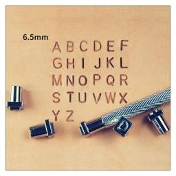 36 pçs inglês letras números carimbar ferramenta de couro de carimbo de liga de zinco decoração de couro ferramentas de marcação diy artesanato de couro ferramentas - Image 5