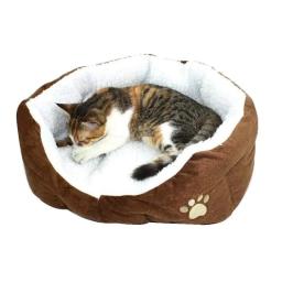 Canil lavável para animais de estimação, cama super macia, tapete de gato de pelúcia, tamanho pequeno e grande, cama para animais Bichon - Image 5