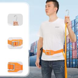 Cinto de segurança com colhedor, Árvore Escalada Harness, Engrenagem protetora, Cinto de proteção ajustável para o posicionamento do corpo - Image 2