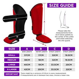 Profissional Kickboxing Shin Instep Protector, Karate Shin Guards para Chutar Mma Muay Thai Boxing Sports - Image 6