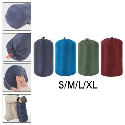 Nylon compressão saco de dormir leve saco de dormir, ótimo para mochila, caminhadas e camping - Image 5