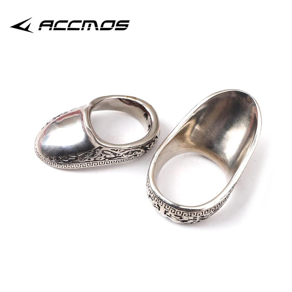 Archery Finger Protector Guard Ring, Thumb Tool Buckle, Caça Acessório - Image 1