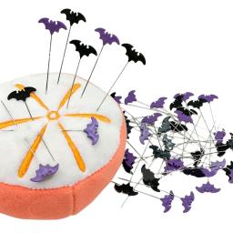 50/100 peças alfinetes costura morcego Halloween para costureira ferramenta patchwork bordado - Image 2
