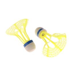 Petecas de badminton que brilham no escuro, 6 peças, à prova de vento, led, bolas de treinamento noturno, penas de plástico inquebráveis, bolas de nylon - Image 6