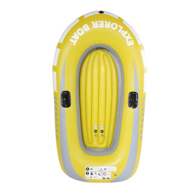 Canoa Inflável de PVC para Pesca em Dupla com Remo Air Boat