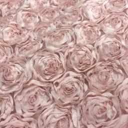 Flores tecido laço artesanato vestido, casamento festa tapete fundo decoração, patchwork costura Telas, rosas 3D, atacado, 100x130cm - Image 4