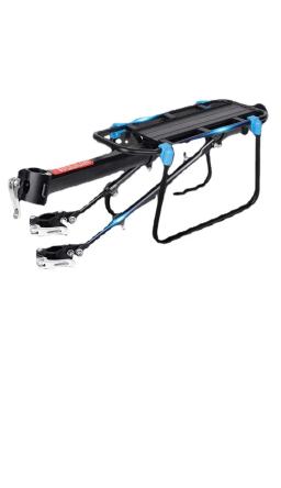 Rack de assento traseiro para mountain bike, liberação rápida, rack de bagagem, equipamento de ciclismo, acessórios de bicicleta de velocidade única - Image 4