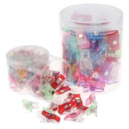 Plastic Clothing Clips para DIY Patchwork, suporte para tecido, Quilting, artesanato, costura, tricô, vestuário, 25pcs - Image 2