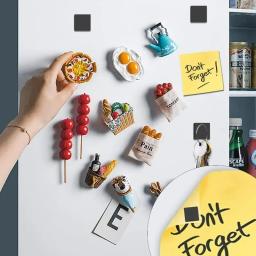 Ímãs quadrados auto-adesivos, Folha magnética macia para uso doméstico, Escritório, Adesivos flexíveis, Craft Frigorífico Decor, 20pcs - Image 4