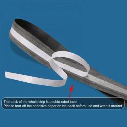 Fita de raquete de tênis de couro falso, autoadesivo Badminton Grip, Luva de proteção antiderrapante para raquete Fita de beisebol - Image 4