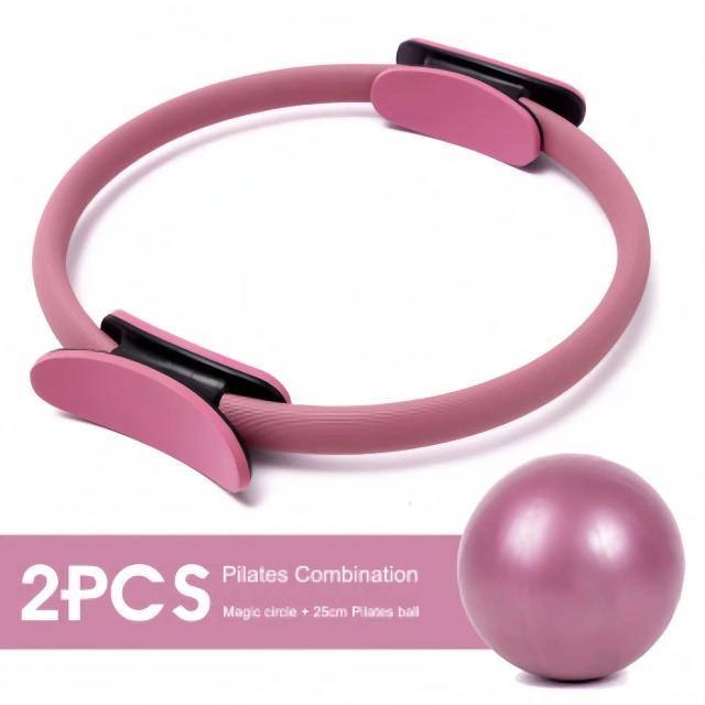 Conjunto de Ginástica Circular para Ioga e Pilates 2 Peças PP