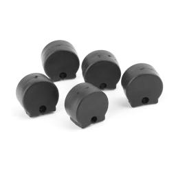 Conjunto 5 protetores almofada macia para descanso polegar clarinete borracha confortável, preto Y1QE - Image 5