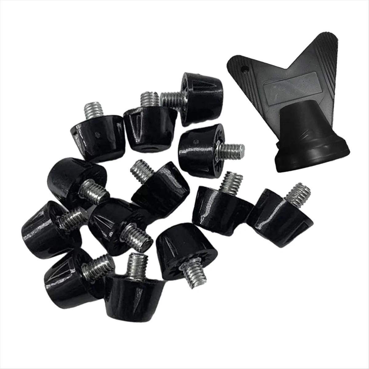 Chuteiras De Futebol Profissional com Wrench Track, Futebol Bota Spikes, Sapatos De Substituição Studs, M5, 12 Pcs - Image 1