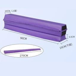 Feixe de ginástica dobrável para crianças, 3 Folding Balance Beam, Soft, Acrobacia Prática para adolescentes e crianças - Image 6