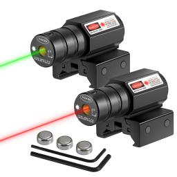 Tactical red dot laser sight para rifle pistola de tiro caça arma com 650nm ajustável 11/20mm caça arma escopo acessórios - Image 1