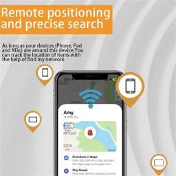 Mini Smart Airtag GPS Tracker, Dispositivo De Rastreamento Em Tempo Real, Micro Pet Tracker, Sem Cartão Sim, Localizador de Longa Distância - Image 5